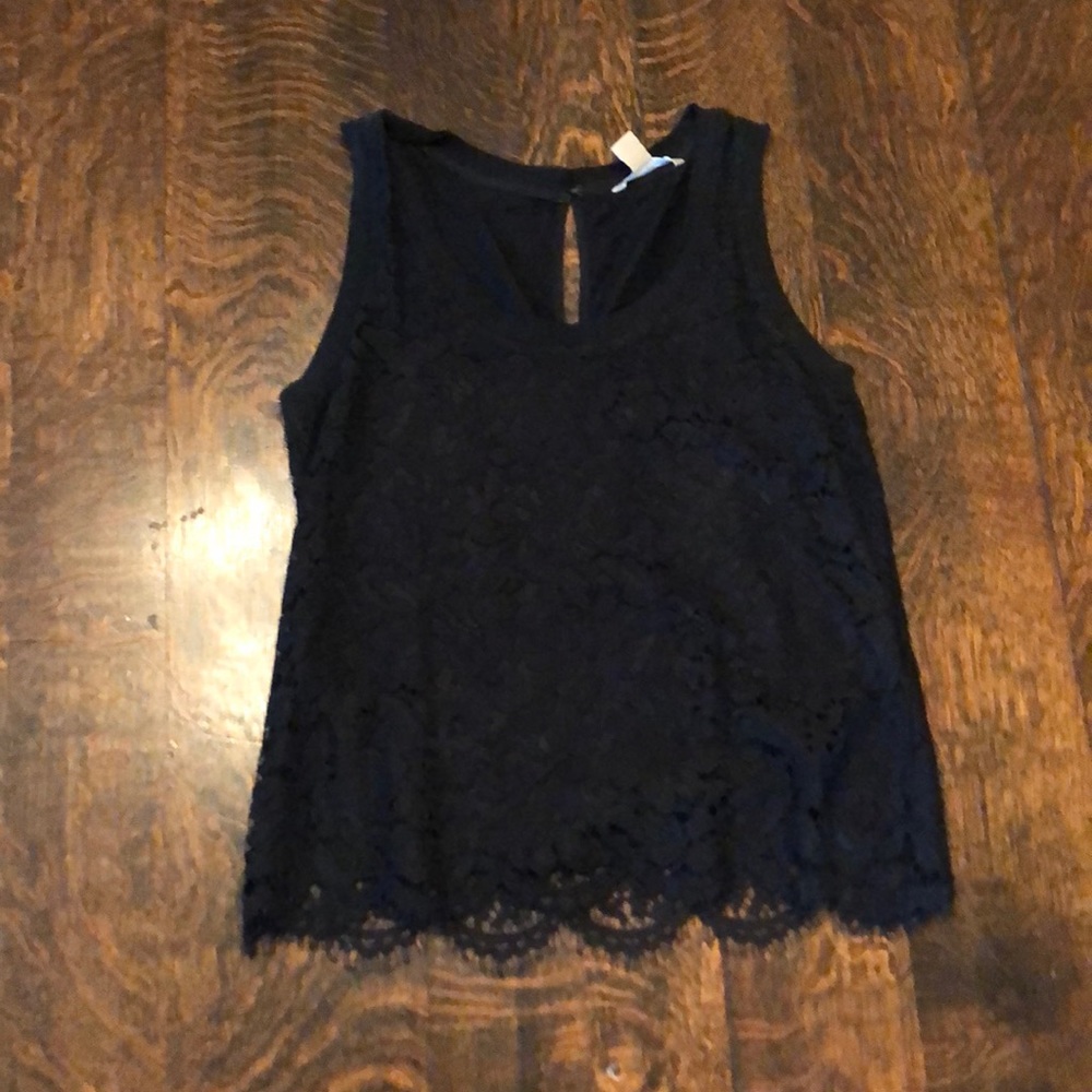 Black lace dress